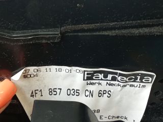 bontott AUDI A6 C6 Kesztyűtartó