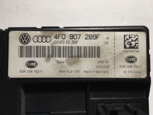 bontott AUDI A6 C6 Komfort Elektronika