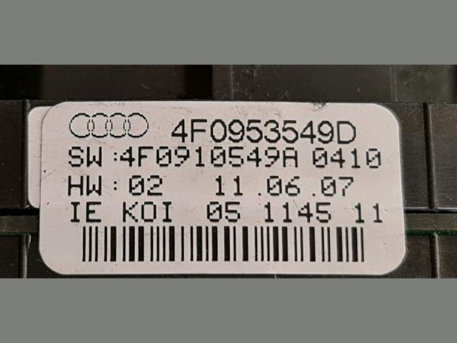 bontott AUDI A6 C6 Komplett Kormánykapcsoló (Bajuszkapcsoló)