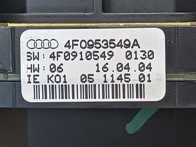 bontott AUDI A6 C6 Komplett Kormánykapcsoló (Bajuszkapcsoló)