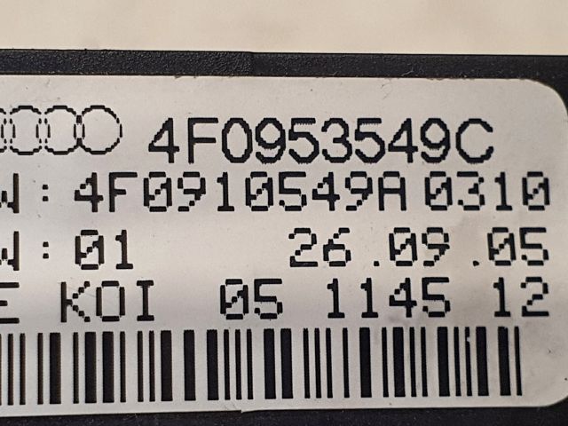 bontott AUDI A6 C6 Kormányoszlop Vezérlő