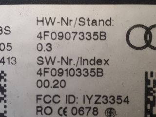 bontott AUDI A6 C6 Kulcs Nélküli Nyitás Jeladó