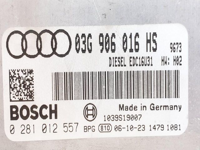 bontott AUDI A6 C6 Motorvezérlő