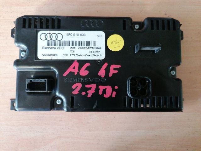 bontott AUDI A6 C6 Multifunkciós Kijelző