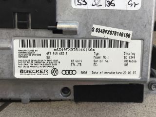 bontott AUDI A6 C6 Multifunkciós Kijelző