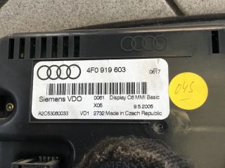 bontott AUDI A6 C6 Multifunkciós Kijelző