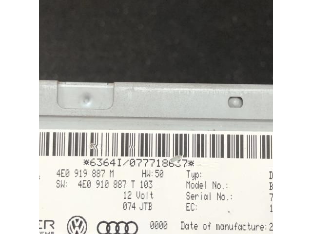 bontott AUDI A6 C6 Navigáció Elektronika