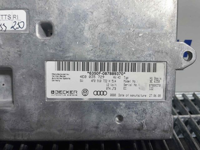 bontott AUDI A6 C6 Navigáció Elektronika