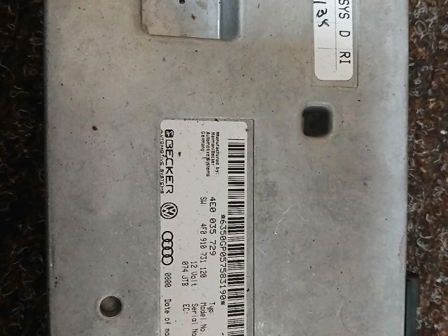 bontott AUDI A6 C6 Navigáció Elektronika