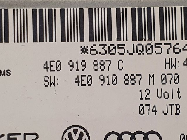 bontott AUDI A6 C6 Navigáció Elektronika