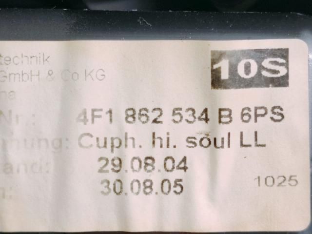 bontott AUDI A6 C6 Pohártartó