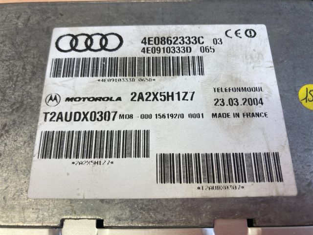bontott AUDI A6 C6 Telefon Elektronika