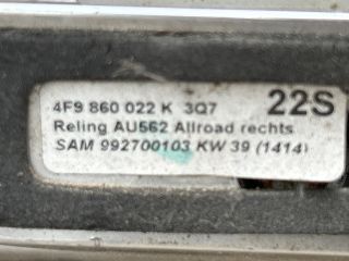 bontott AUDI A6 C6 Tetősín Pár