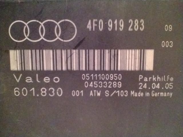 bontott AUDI A6 C6 Tolatóradar Elektronika