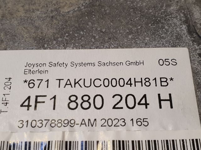 bontott AUDI A6 C6 Utasoldali Légzsák