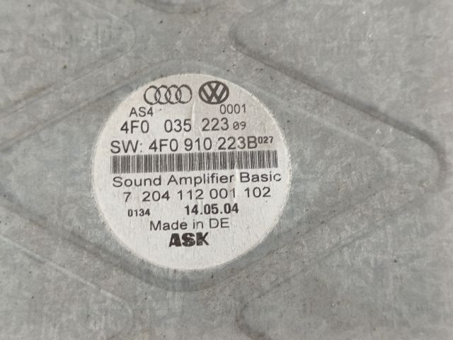 bontott AUDI A6 C6 Végfok