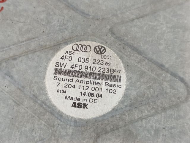 bontott AUDI A6 C6 Végfok