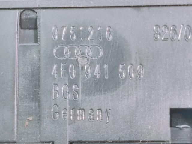 bontott AUDI A6 C6 Vészvillogó Kapcsoló