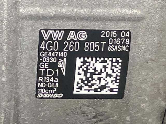 bontott AUDI A6 C7 Klímakompresszor