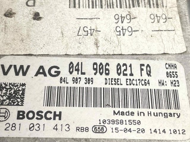 bontott AUDI A6 C7 Motorvezérlő