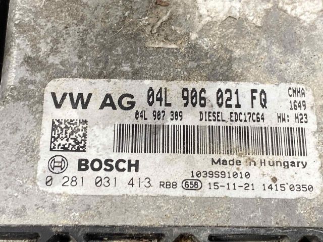 bontott AUDI A6 C7 Motorvezérlő