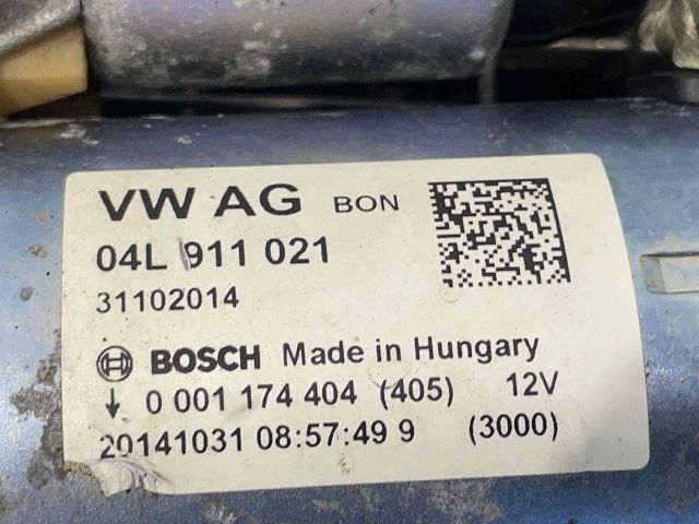 bontott AUDI A6 C7 Önindító