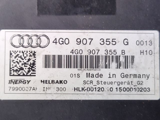 bontott AUDI A6 C7 AdBlue Vezérlőegység