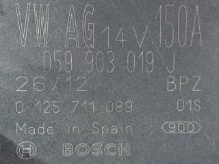 bontott AUDI A6 C7 Generátor