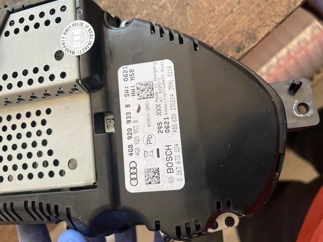 bontott AUDI A6 C7 Kilométeróra