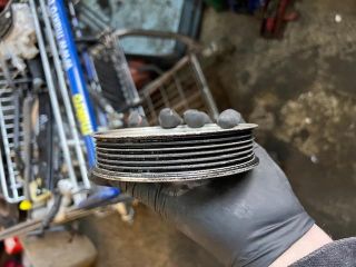 bontott AUDI A6 C7 Vízpumpa Szíjtárcsa