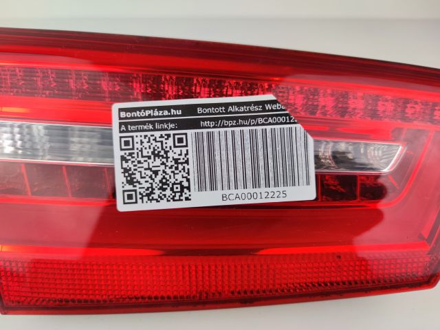 bontott AUDI A6 C7 Bal Belső Hátsó Lámpa
