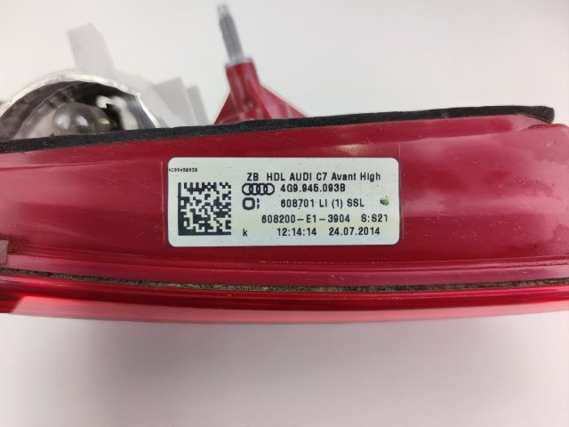 bontott AUDI A6 C7 Bal Belső Hátsó Lámpa