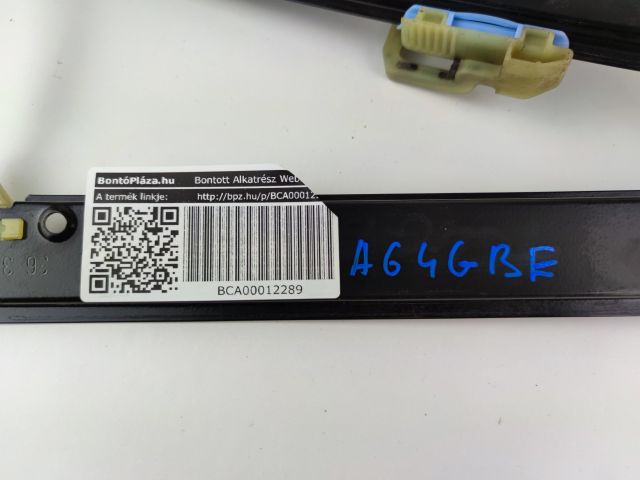 bontott AUDI A6 C7 Bal első Ablakemelő Szerkezet (Elektromos)