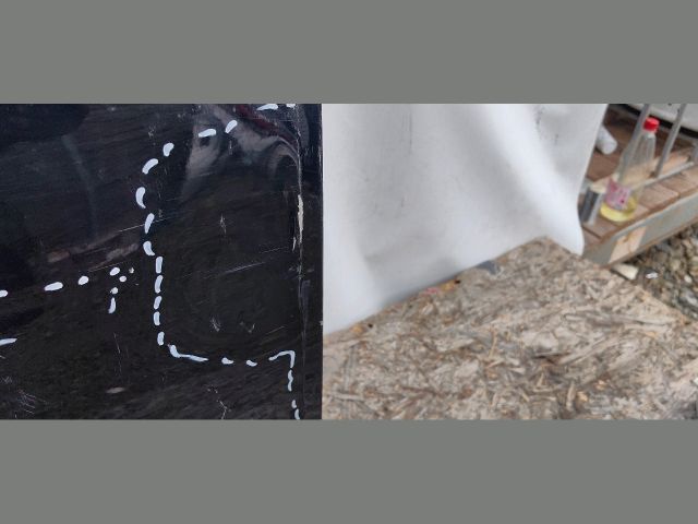 bontott AUDI A6 C7 Bal első Ajtó (Üres lemez)