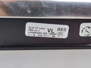 bontott AUDI A6 C7 Bal első Vízlehúzó Gumicsík