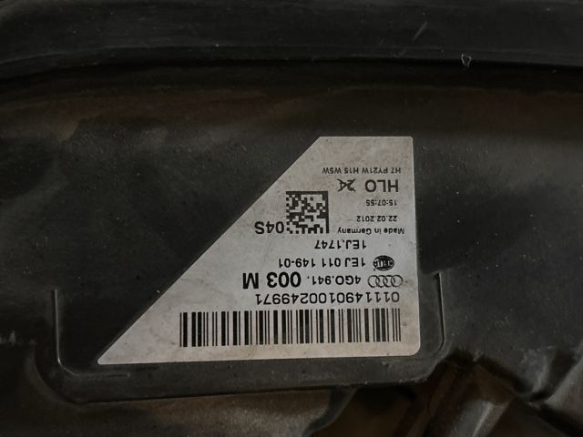 bontott AUDI A6 C7 Bal Fényszóró