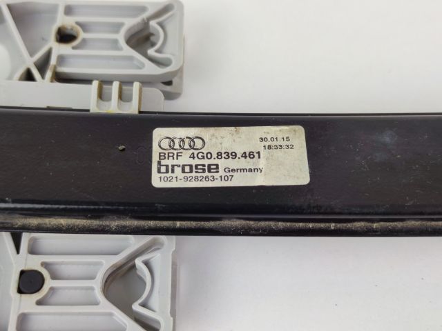 bontott AUDI A6 C7 Bal hátsó Ablakemelő Szerkezet (Elektromos)