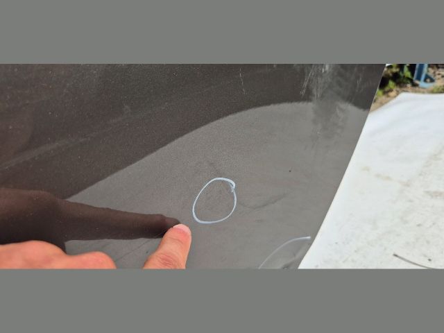 bontott AUDI A6 C7 Bal hátsó Ajtó (Üres lemez)