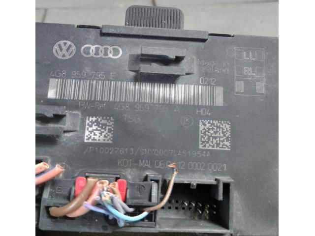 bontott AUDI A6 C7 Bal hátsó Ajtó Vezérlőegység