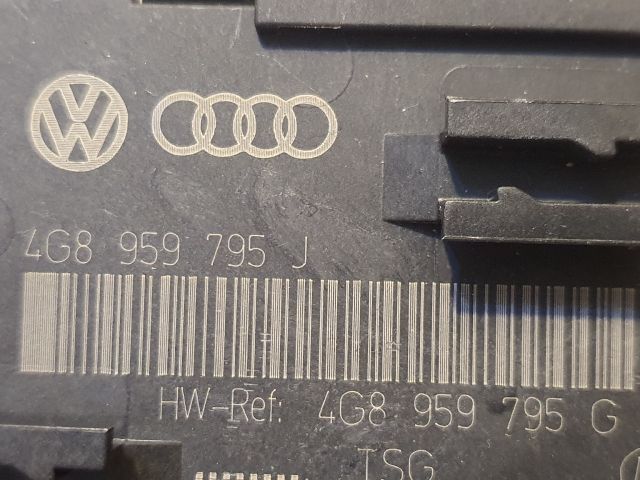 bontott AUDI A6 C7 Bal hátsó Ajtó Vezérlőegység