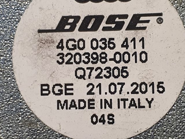 bontott AUDI A6 C7 Bal hátsó Hangszóró