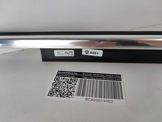 bontott AUDI A6 C7 Bal hátsó Vízlehúzó Gumicsík