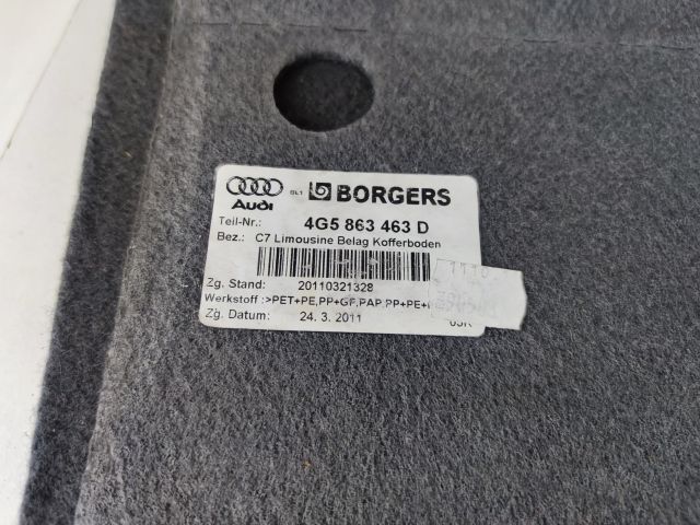 bontott AUDI A6 C7 Csomagtér Kárpit