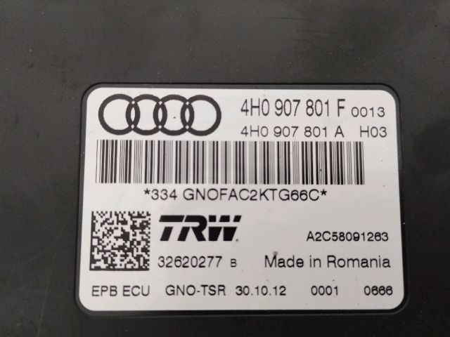 bontott AUDI A6 C7 Fékasszisztens Elektronika