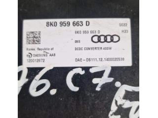 bontott AUDI A6 C7 Feszültségszabályzó
