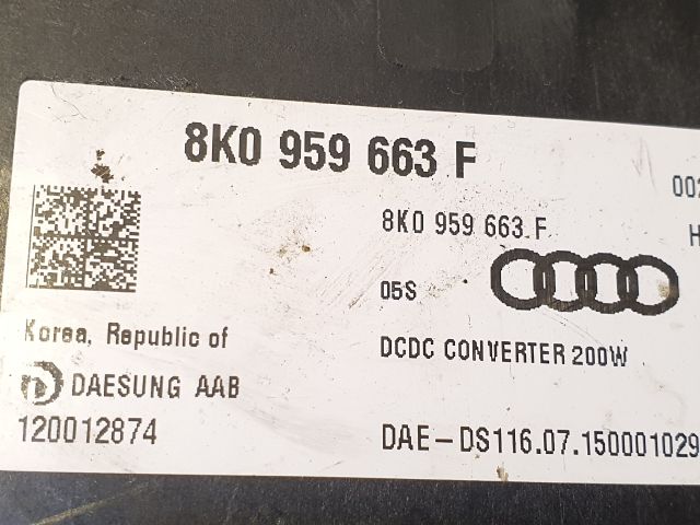 bontott AUDI A6 C7 Feszültségszabályzó