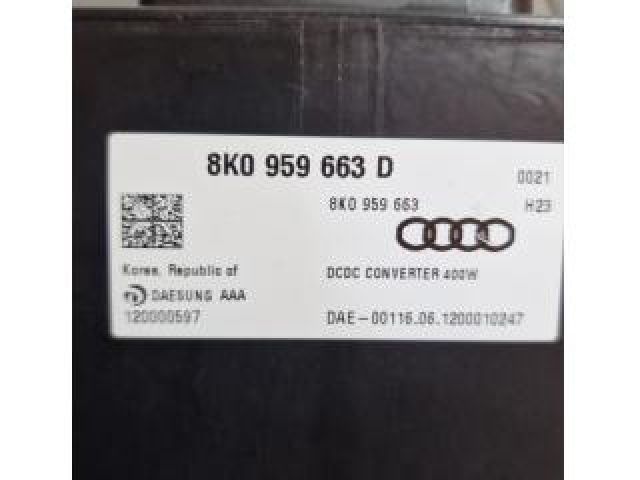 bontott AUDI A6 C7 Feszültségszabályzó