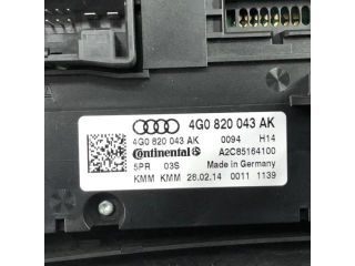 bontott AUDI A6 C7 Fűtéskapcsoló (digit klímás)