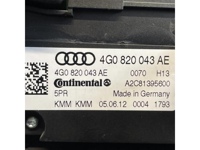 bontott AUDI A6 C7 Fűtéskapcsoló (digit klímás)