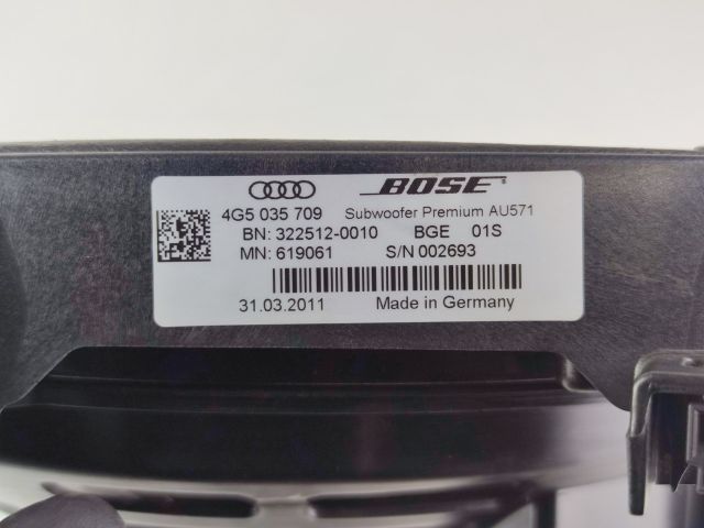 bontott AUDI A6 C7 Hangszóró (Pozíciófüggetlen)